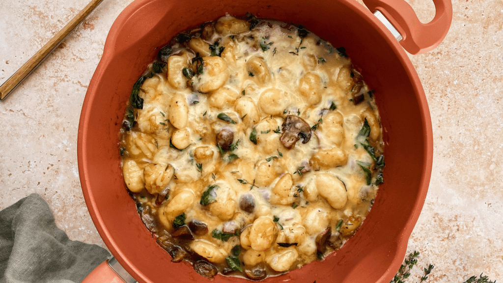 Gnocchi style soupe à l'oignon