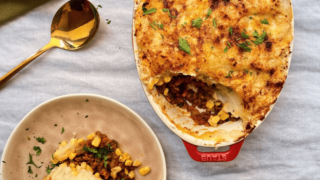 Vegetarian Lentil Shepherd's Pie